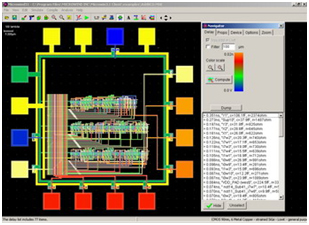 Microwind - A CMOS layout tool